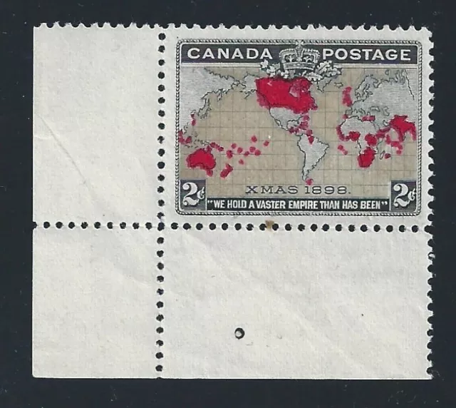 1898 CANADA, Yvert n. 73 MNH/** ANGOLO DI FOGLIO