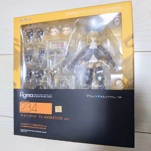 FIGMA HATSUNE MIKU & Black Rock Shooter Set Figure New Sealed with Box ...