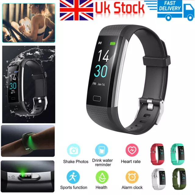 2023 NEW Fit@bit Smart Watch Activity Tracker Fitness Watches Heart Rate Monitor