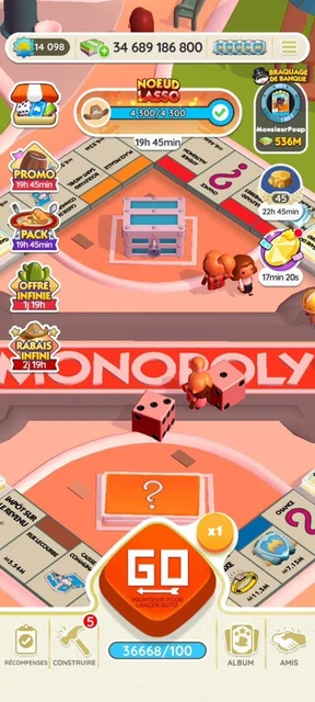 Comment récupérer son compte Monopoly GO