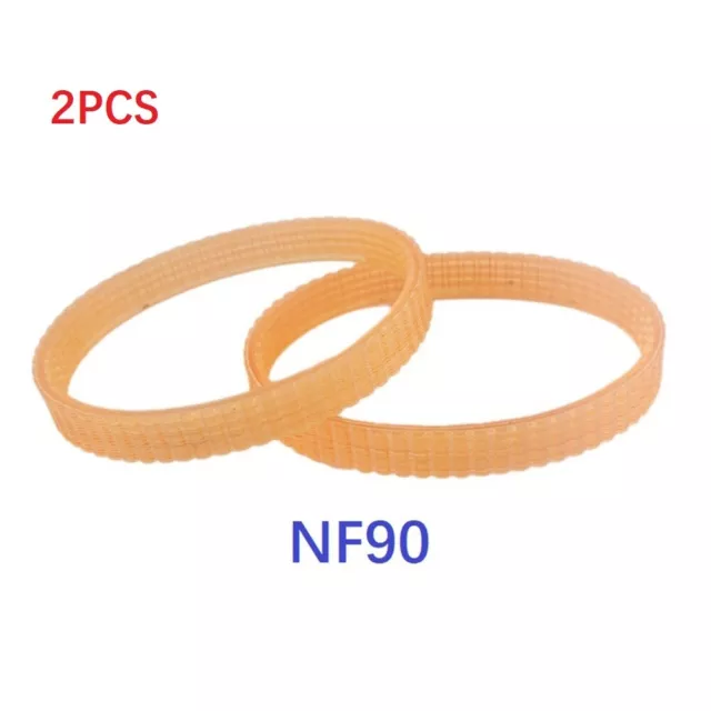 Reliable 2PCS Electric Planer Drive Belt for NF90 Power Tool 255mm Girth