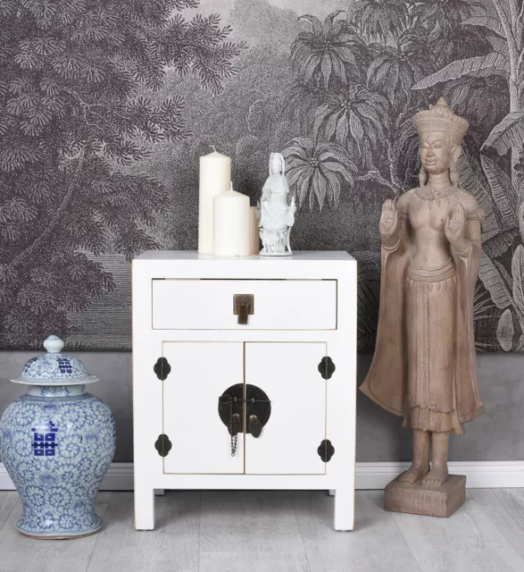 Chinois Armoire de Mariage Armoire Chinoiserie Commode Asiatique Nuit