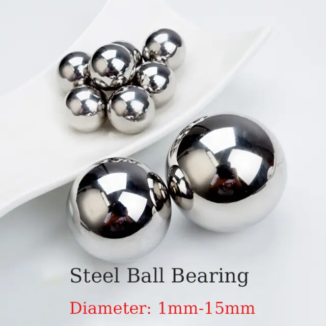 Steel Balls Bearing Metal Solid Ball High Precision GCR15 Smooth Dia 1mm-15mm