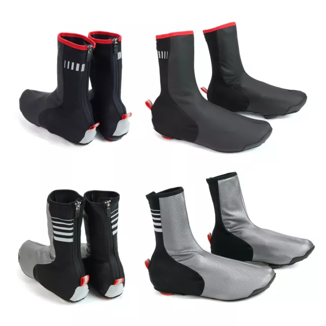 Copri scarpa ciclismo ANTIVENTO felpata DWR, copriscarpa corsa gravel race mtb