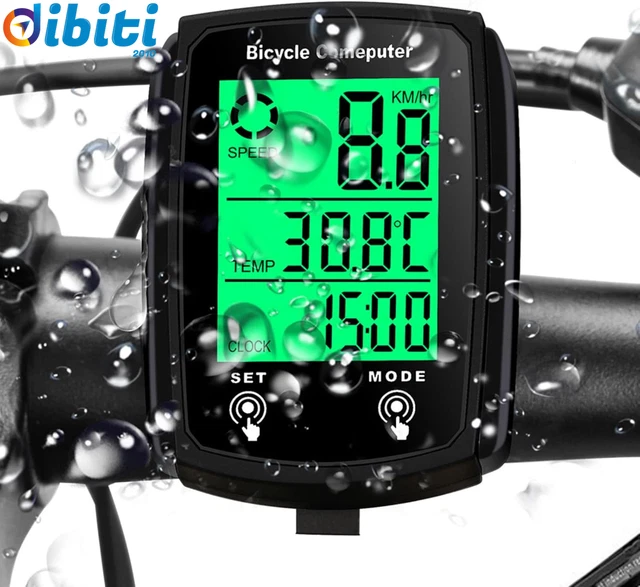 Contachilometri Bici LCD Ciclocomputer Wireless KASTEWILL Per Bici