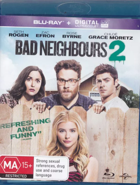 Neighbors 2: Seth Rogen, Chloë Grace Moretz face off in new poster