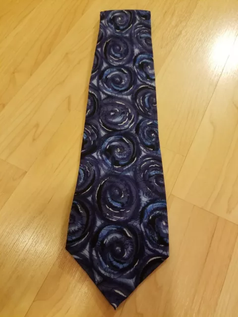 J. Garcia Tie-100% Snail Garden Collection 14 Estate Of Jerome J Garcia