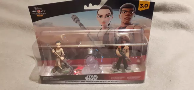 Star Wars The Force Awakens Play Set Disney Infinity 3.0 Rey And Finn New