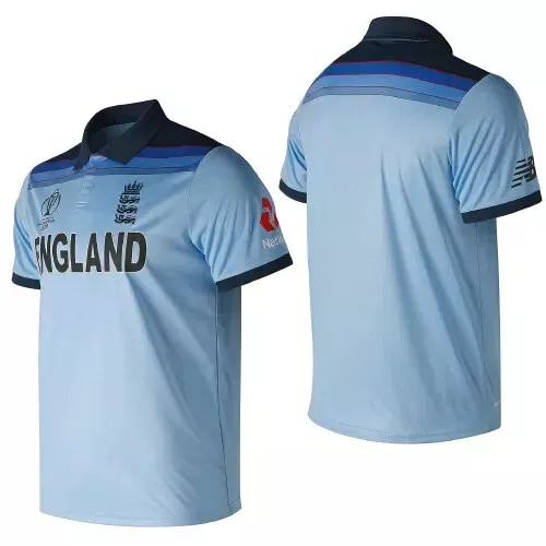 New Balance 2019/20 England Cricket World Cup Champions Shirt JNR - FREE POSTAGE