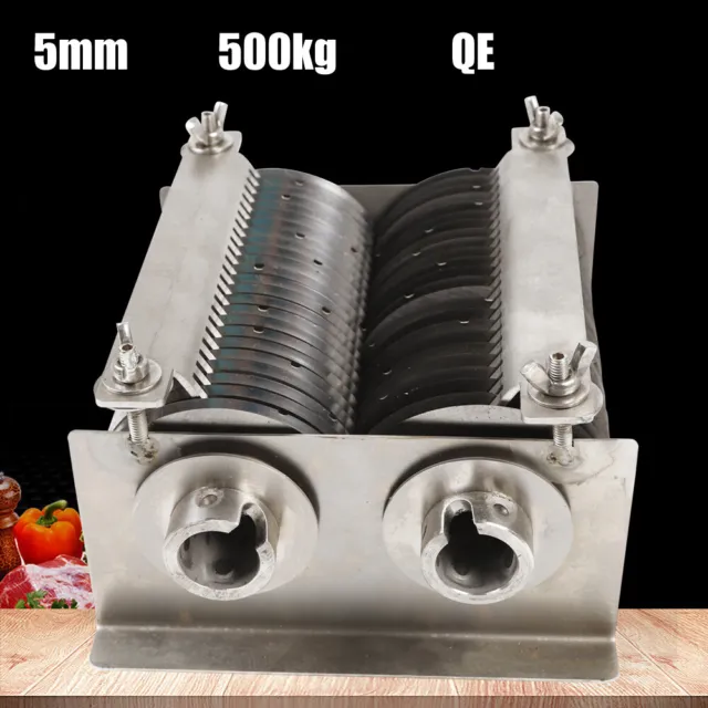 Commercial 5mm Blade Set For QE Model Cutter Slicer  Meat Cutting Machine 500KG