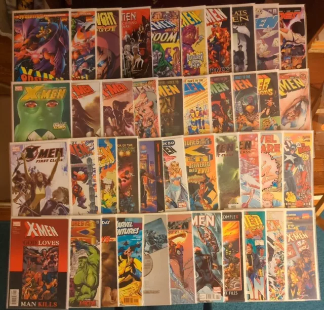 Lot of 42 X-Men comics Die by The Sword 2099 First Class Marvel Fanfair Onslaugt