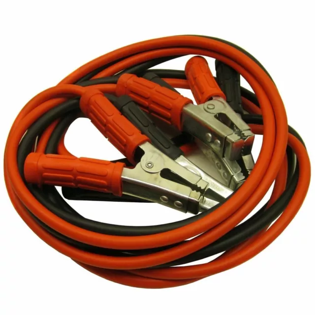 600AMP Jump Leads Heavy Duty Battery Start 3.5m Booster Cables Car Van Truck UK