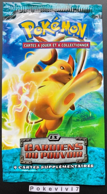 BOOSTER Bloc EX Pokemon EX GARDIENS DU POUVOIR Vide / Empty / Open / NO CARDS !