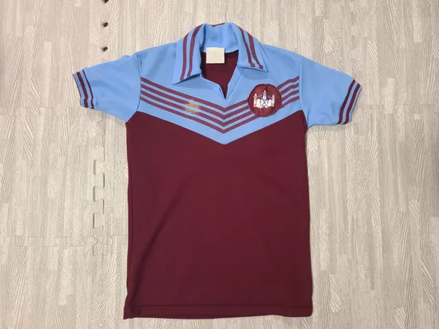 Original West Ham Home 1976-1978 Shirt, V Good Cond., FREE UK Delivery