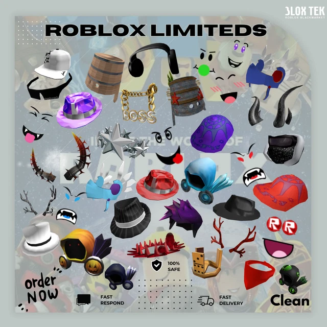 🔥💎ROBLOX LIMITEDS 💯📈⭐ Alta Demanda [Ch3Ap Safe
