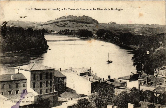 CPA LIBOURNE Le Tertre de FRONSAC et les Rives de la DORDOGNE (336330)
