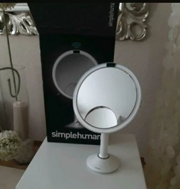 SIMPLEHUMAN SPIEGEL Kosmetik Make Up Glas beschädigt Sensor