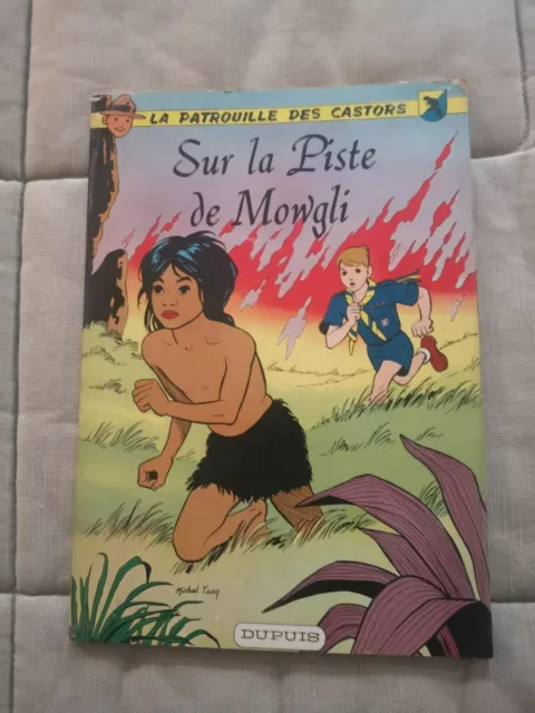 BD Tome 4 La patrouille des Castors Sur la Piste de Mowgli Edi 4a 1966