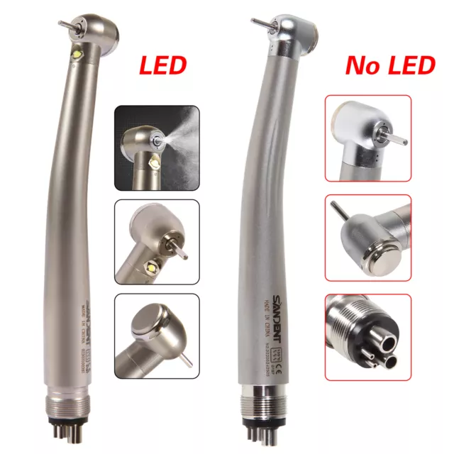 NSK Style Dental LED Fiber Optic E-generator /High Speed Handpiece Turbine 4Hole