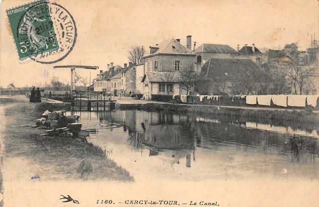 CERCY-la-TOUR - le canal  (Nievre)