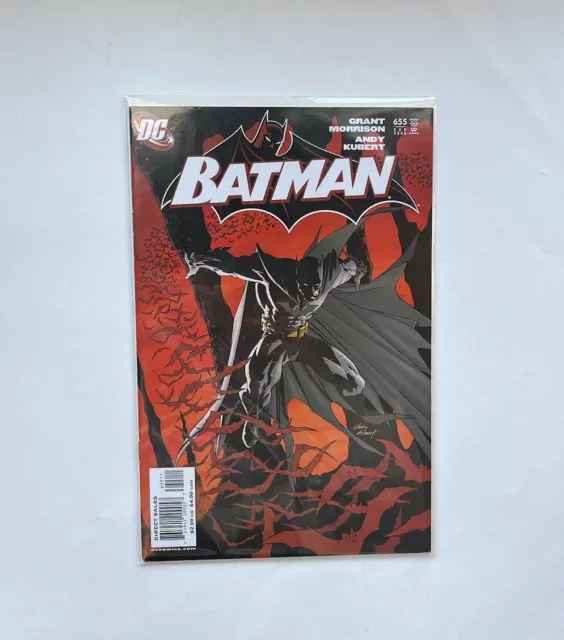 Batman #655 (DC Comics September 2006) Grant Morrison Andy Kubert VERY GOOD