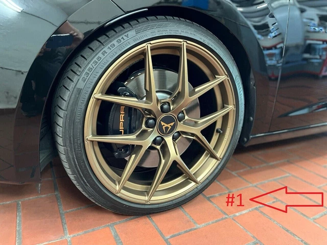 4x Radnabendeckel 56mm - Aluminium Felgenabdeckung