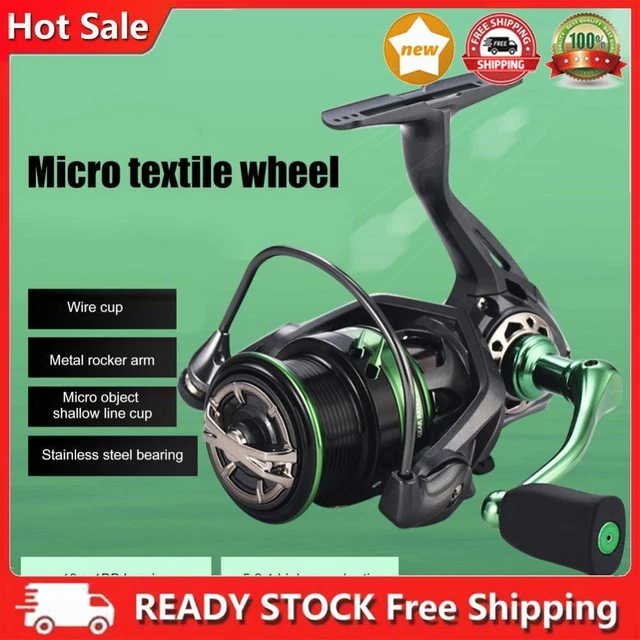 5.2/1 Lure Spinning Fishing Reel Stainless Steel 13+1 Bearing Fishing Accessory