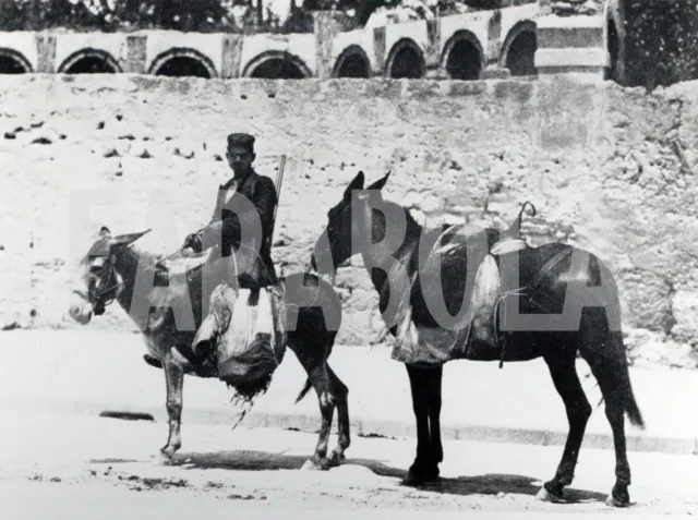 Foto vintage de archivio Palermo, Campiere, impresión 24 X 18CM