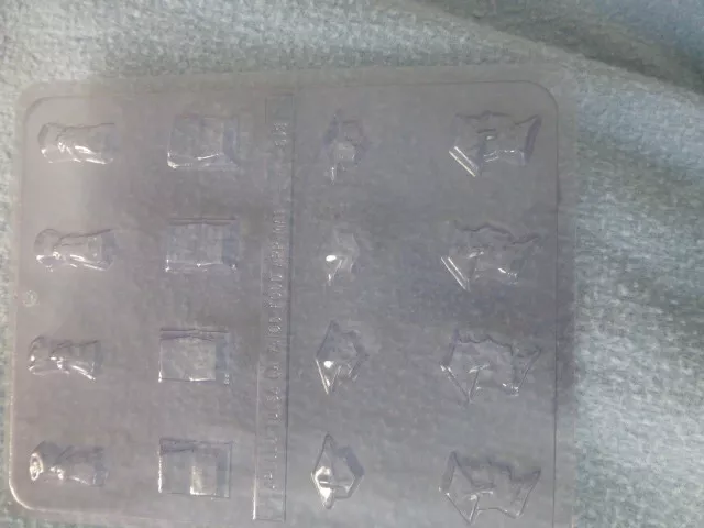 Apollo graduation diploma plastic candy mold