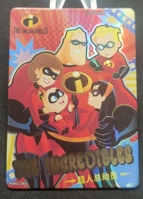 Card Fun X Disney 100 Pixar 37th Anniversary Oscars - The Incredibles Holo- SR21