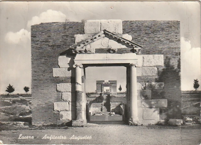Lucera Anfiteatro Augusteo Anno 1964 Viaggiata
