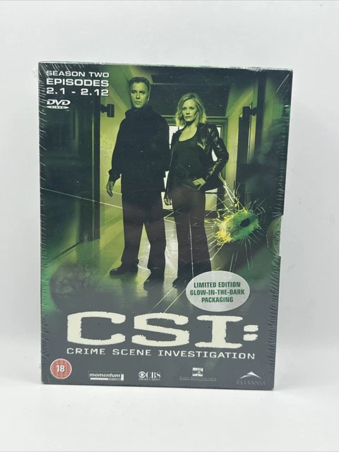CSI - SEASON Two - DVD Box Set - Limited Edition - 2003 - SEALED - UK ...