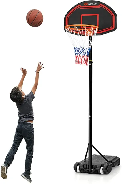 Basketballständer 155 - 210cm höhenverstellbar Basketballkorb Basketballanlage