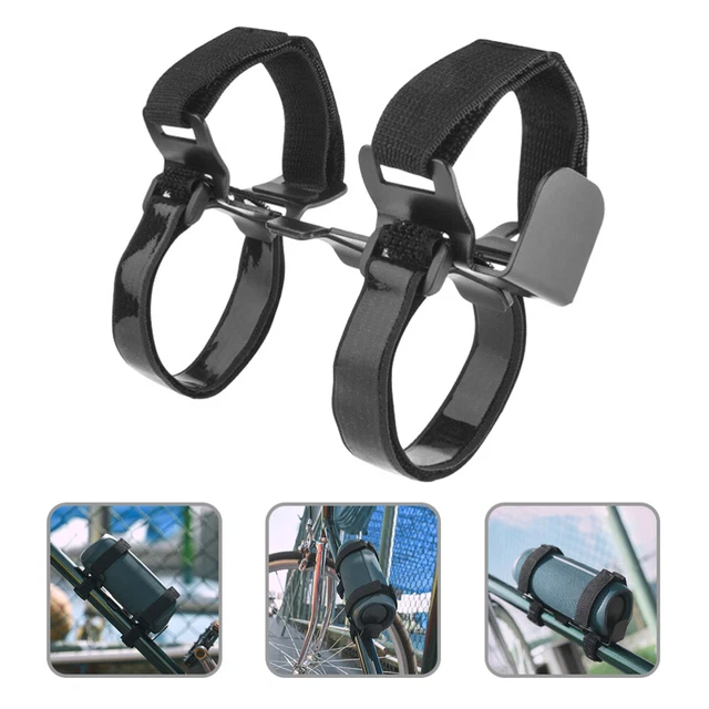 Support Ceinture Pour Haut-parleur Portable - Sangle Nylon Réglable - Pour Vélos, Randonnée - Noir