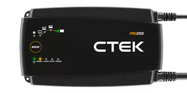 CTEK PRO25S Battery Charger - 50-60 Hz - 12V 40-328