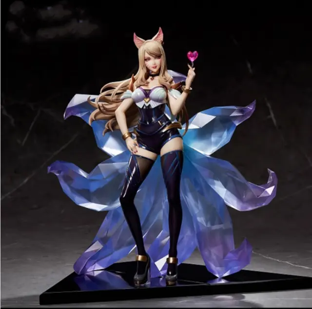 LOL League of Legends KDA Ahri 1/6 Official Figure 9'' Collectibles Statue Boxed