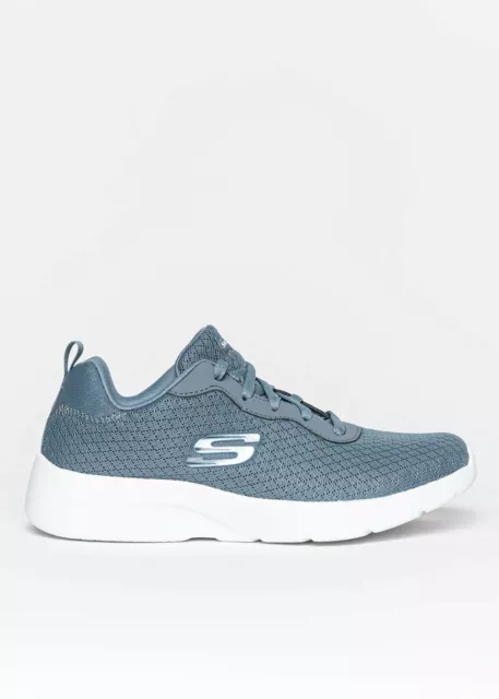 SKECHERS Dynamight 2.0 Eye to Eye Damen Sportschuhe Laufschuhe blau Sneaker