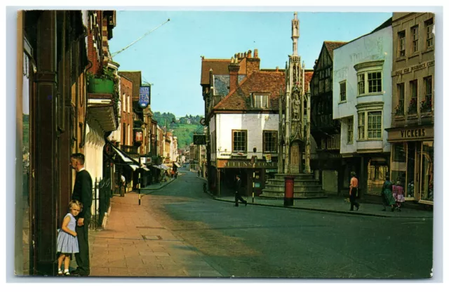 Postcard The Butter Cross Winchester Hampshire