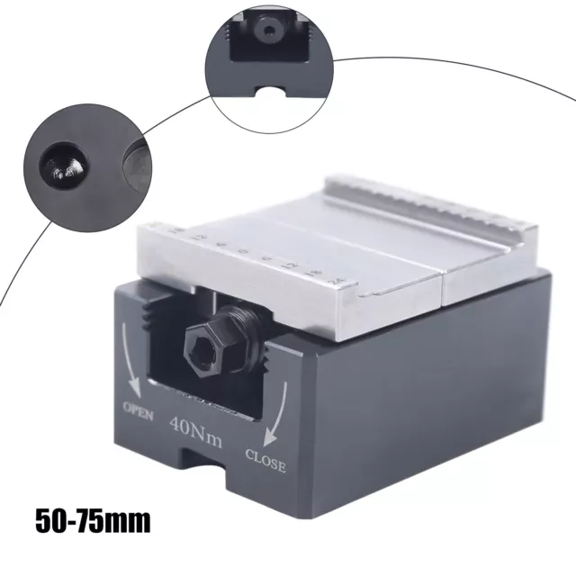 CNC Self-Centering Vise 8-55 mm /50-75 mm Electrode Fixture Machining Tool NEW