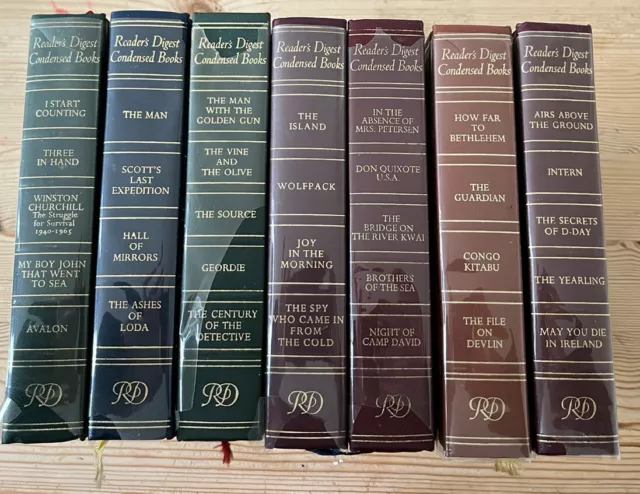 READERS DIGEST CONDENSED Books - Complete 1st Editions - 1960's