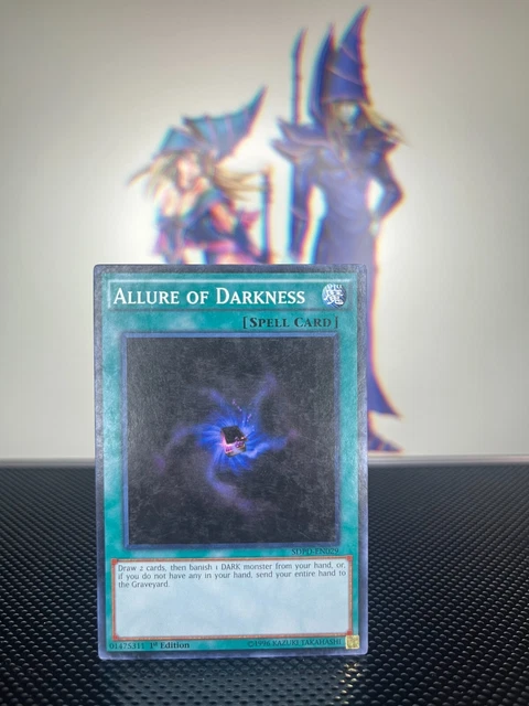 Yugioh x1 Allure of Darkness SDPD-EN029 Common 1st Ed