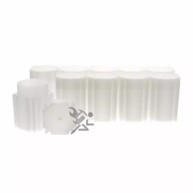 CoinSafe Silver Dollar Square Coin Storage Tube Holders for Peace Morgan Qty: 5