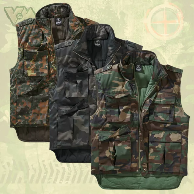 Us Rangerweste Gefüttert Bw Winter Weste Army Jagdweste Outdoor Anglerweste Neu