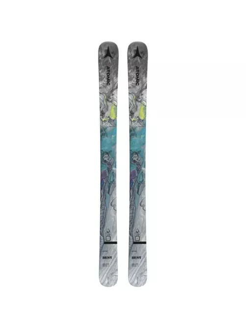 New 140cm Atomic Bent Chetler Jr Twin Tip Ski Kids Gray Blue Chris Benchetler New 140cm Atomic Bent Chetler Jr Twin Tip Ski Kids Gray Blue Chris Benchetler