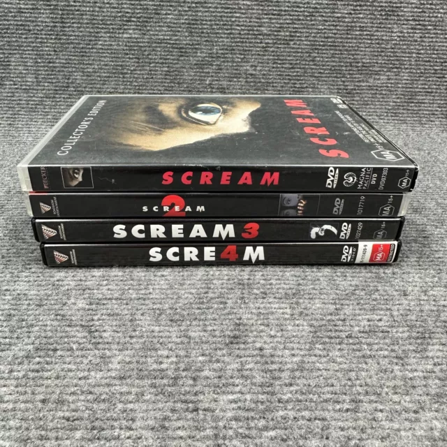 SCREAM 6-Movie Collection 6 Discs DVD Box Set Sealed Free Shipping