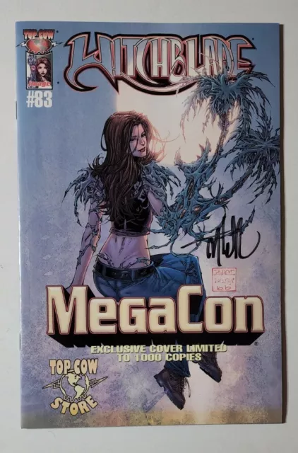 Witchblade 83 MEGACON Variant Signed by Tyler Kirkham 2005 NM
