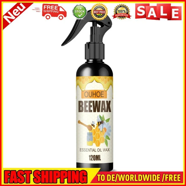 120 ml protezione mobili, lucidatura, spray cera d'api resistente all'usura per pavimenti (A)