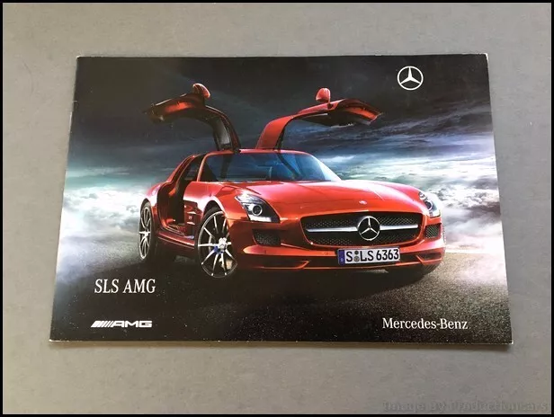 2009 2010 Mercedes Benz SLS AMG Gullwing 20-page UK Car Sales Brochure Catalog