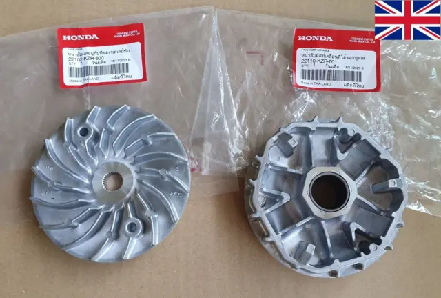 Honda Variator Drive Pulleys - PCX125 WW125 (2010-11) - Genuine parts & UK Stock