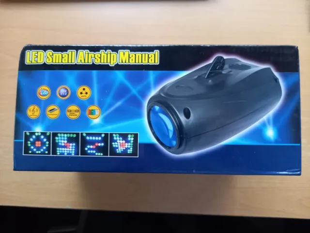 Led Small Airship Manual, Brand New In Unopened Box, Free Postage